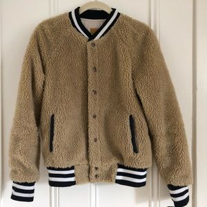 MOTHER Letterman Snap Jacket